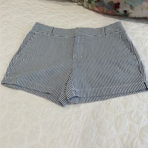 Cynthia Rowley Black and White Striped Shorts
